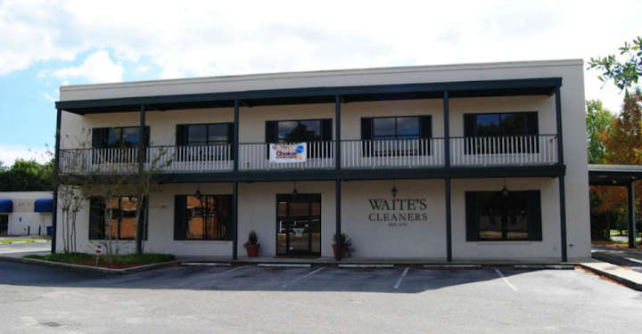 Waite's Cleaners storefront photo from Google