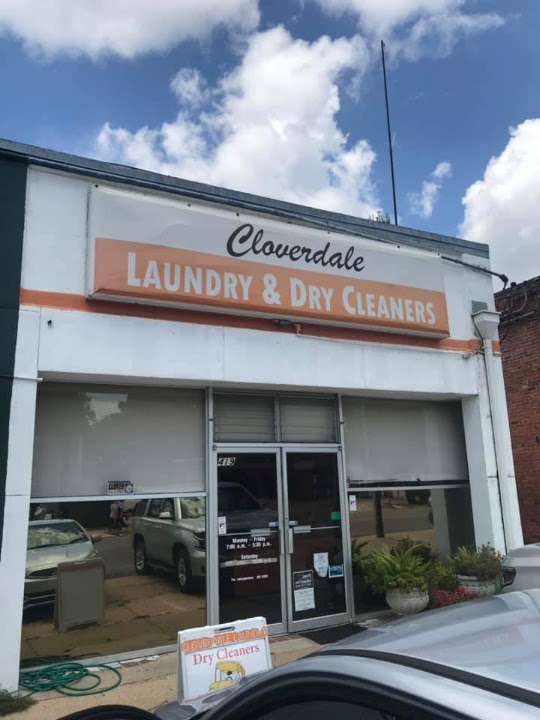Cloverdale Laundry & Dry Cleaners storefront photo from Google