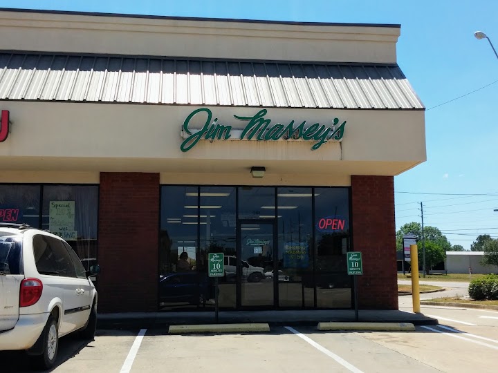 Jim Massey's Cleaners McQueen Crossing storefront photo from Google