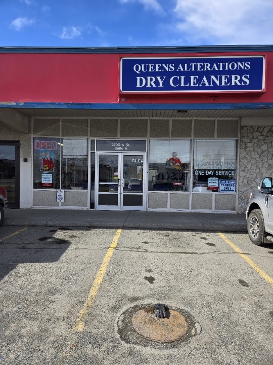 Queens Dry Cleaners storefront photo from Google
