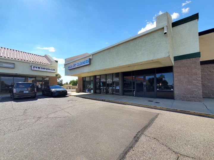 Mega Dry Cleaners storefront photo from Google