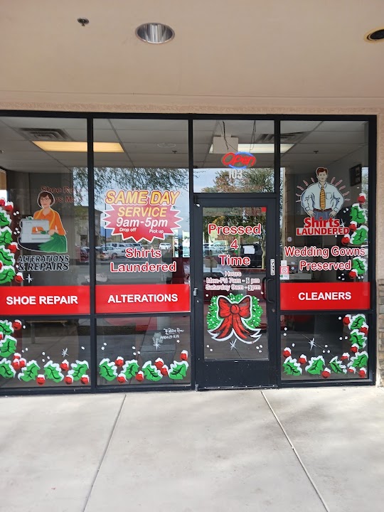 Pressed For Time Cleaners storefront photo from Google