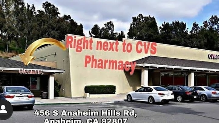 Anaheim Hills Dry Cleaners storefront photo from Google