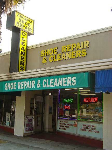 Arcadia Shoe Repair storefront photo from Google