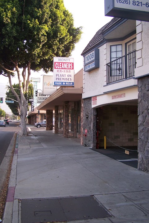 Monty Cleaners storefront photo from Google