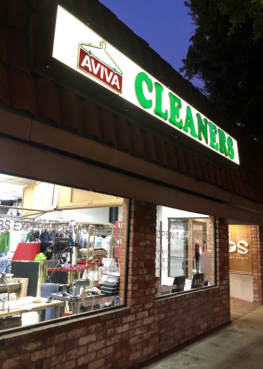 Aviva cleaners storefront photo from Google