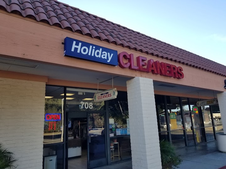 Holiday Cleaners storefront photo from Google