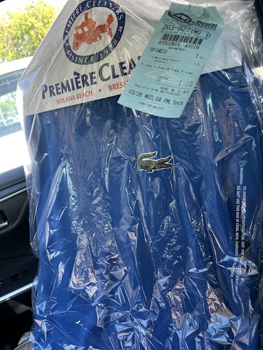 Premiere Cleaners storefront photo from Google