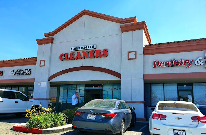 Serrano's Cleaners storefront photo from Google