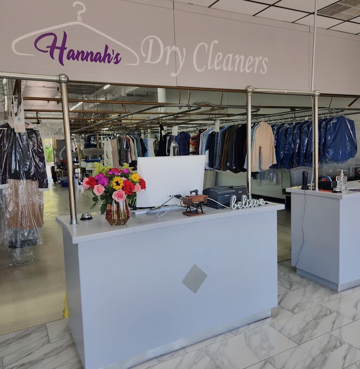 Hannah's Dry Cleaners storefront photo from Google