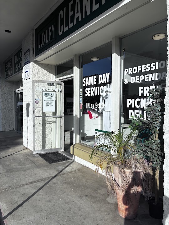 Luxury Cleaners - Coronado storefront photo from Google