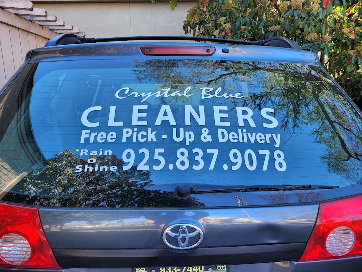 Crystal Blue Cleaners storefront photo from Google