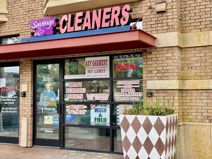 Savings Cleaners storefront photo from Google