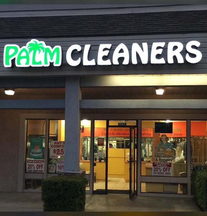 Palm Cleaners storefront photo from Google
