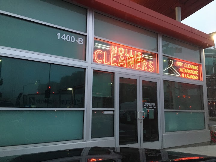 Hollis Cleaners storefront photo from Google