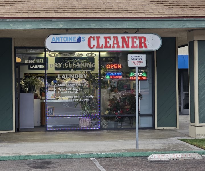 Antoine's Cleaners storefront photo from Google