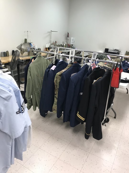 stripes alterations and dry cleaning storefront photo from Google