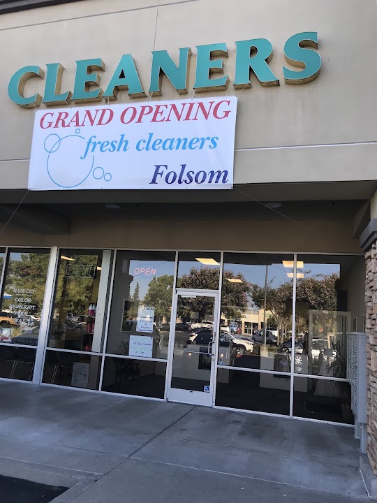 Folsom Fresh Cleaners storefront photo from Google