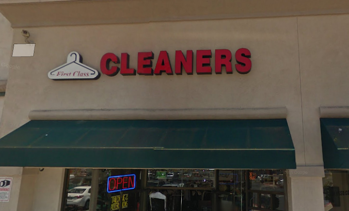 First Class Cleaners storefront photo from Google