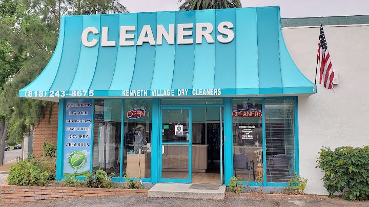 Kenneth Village Dry Cleaners storefront photo from Google