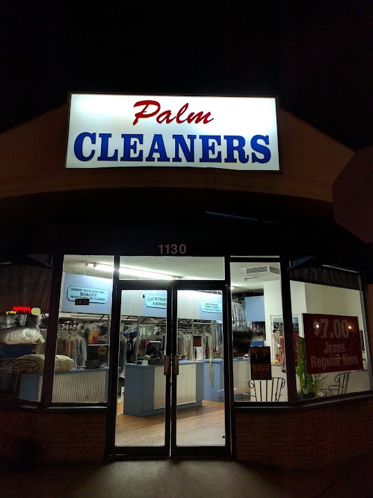 Palm Cleaners storefront photo from Google