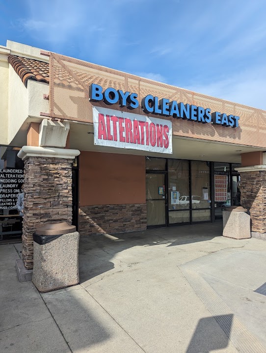 Boy's Cleaners East storefront photo from Google