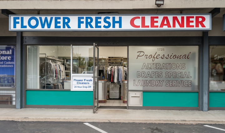 Flower Fresh Cleaners storefront photo from Google