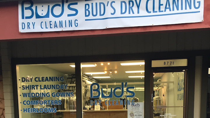 Bud's Dry Cleaning storefront photo from Google