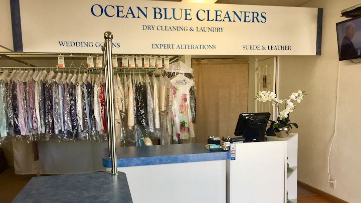 Ocean Blue Cleaners storefront photo from Google