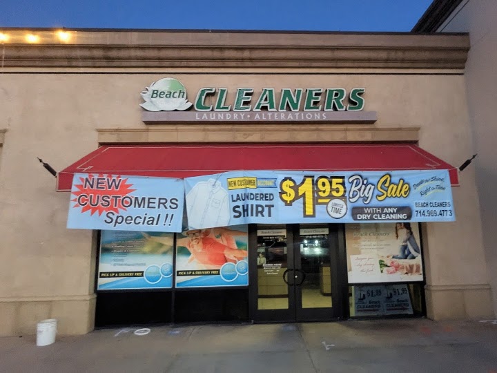 Beach Cleaners storefront photo from Google