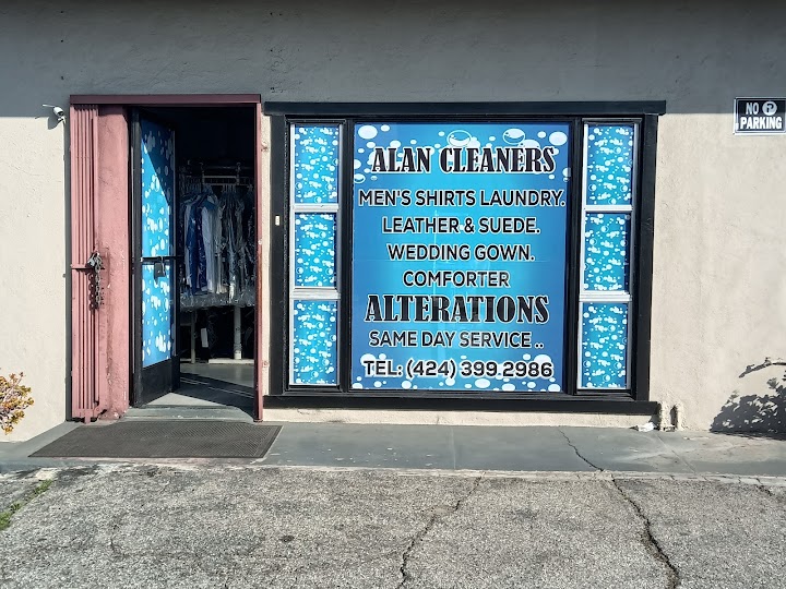 Alan cleaners & alterations storefront photo from Google