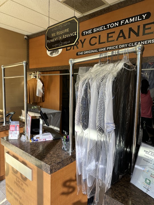 Shelton Family Cleaners storefront photo from Google