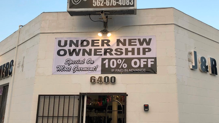 J&R Cleaners storefront photo from Google