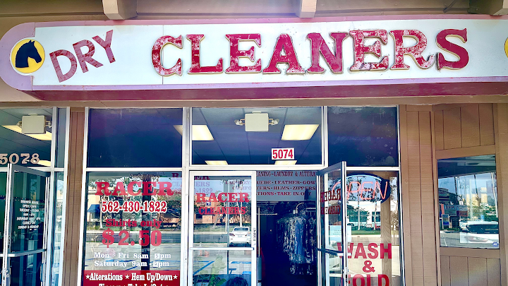 Racer Dry Cleaners storefront photo from Google