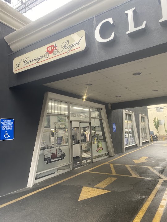 A Carriage Regal Cleaner storefront photo from Google