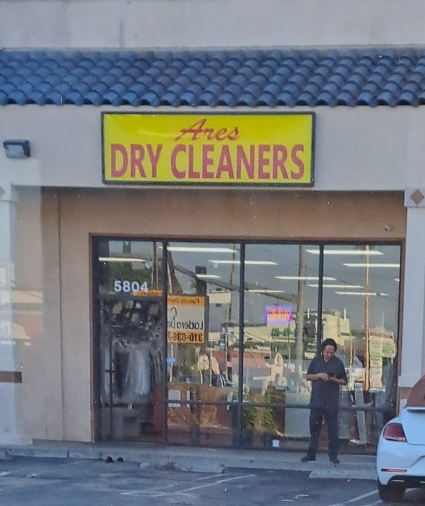 Ares Dry Cleaners storefront photo from Google