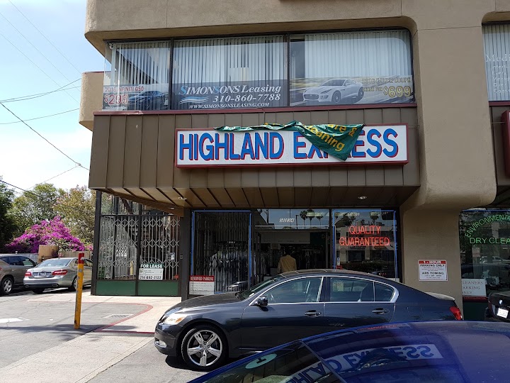 Highland Express Cleaners storefront photo from Google