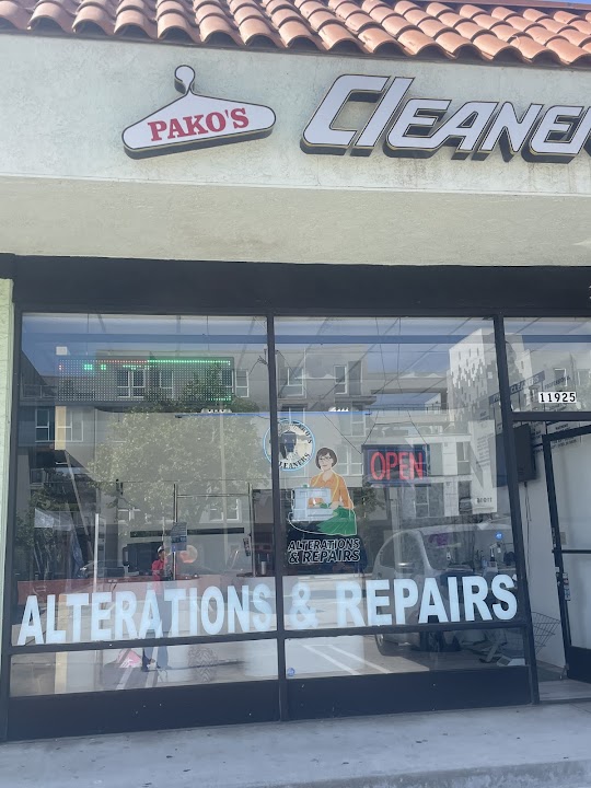 Pakos Dry Cleaners storefront photo from Google