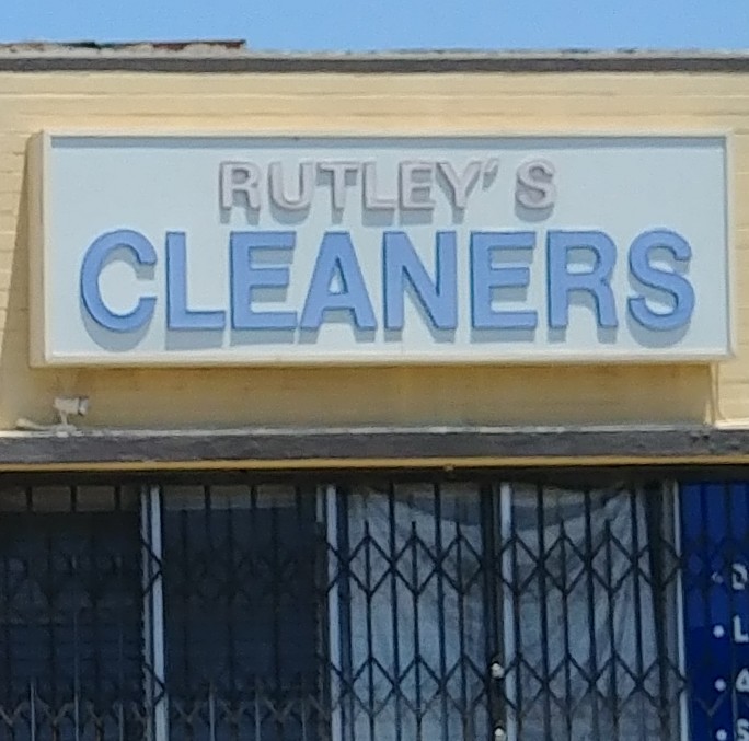 Rutley's Cleaners storefront photo from Google