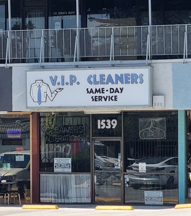 VIP Cleaners storefront photo from Google