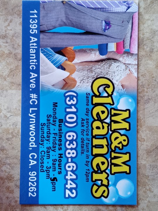 M & M Fashion Cleaners storefront photo from Google