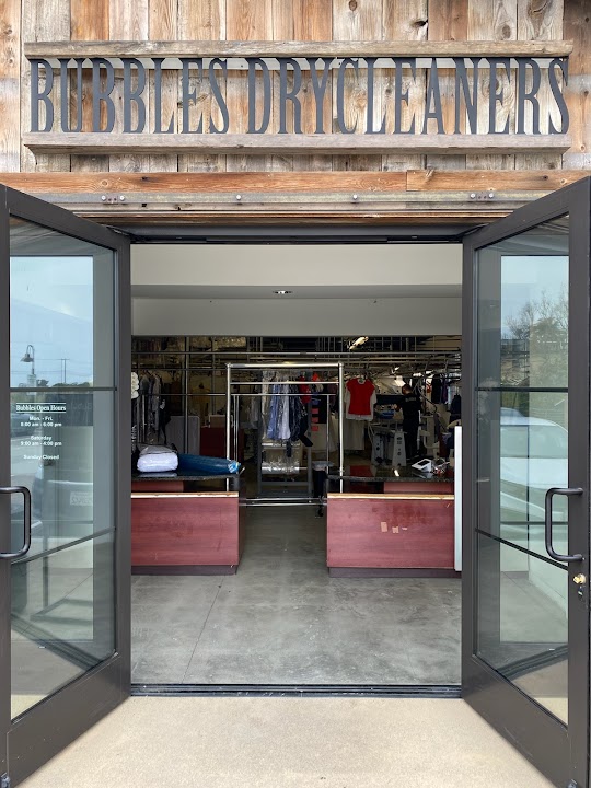 Bubbles Dry Cleaners storefront photo from Google