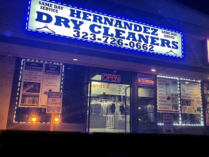 Hernandez Dry Cleaners storefront photo from Google