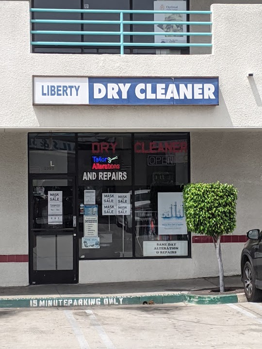 Liberty Dry Cleaner storefront photo from Google