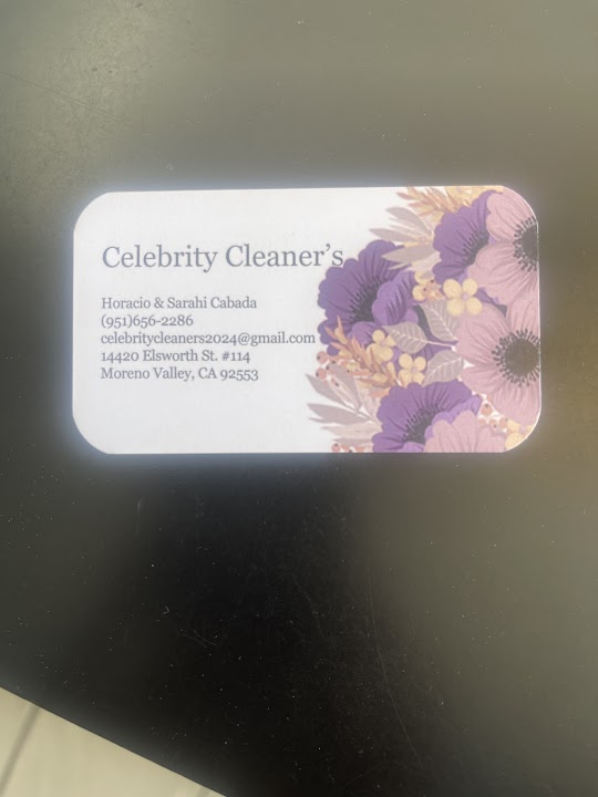 Celebrity Cleaners storefront photo from Google