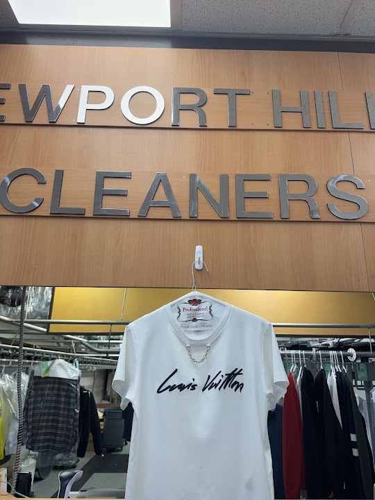 Newport Hills Cleaners storefront photo from Google