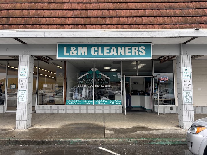 L & M Cleaners storefront photo from Google