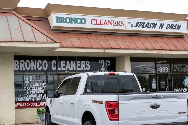 Bronco Cleaners storefront photo from Google