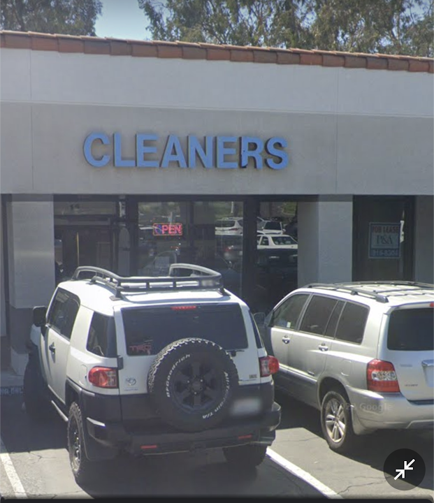 Cleaners storefront photo from Google