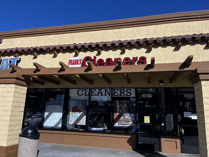 Frank’s cleaners storefront photo from Google